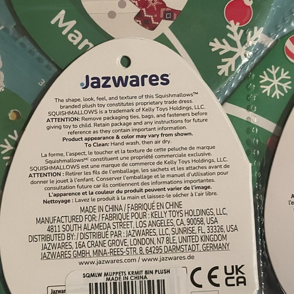 Muppets Kermit the frog squishmallow NWT - Picture 6 of 6